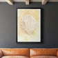Salty Seashell II - Modern Framed Canvas Print