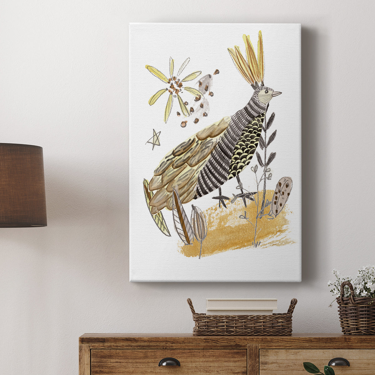 Glowing Garden at Dusk III - Canvas Art Print
