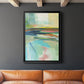 Radiant Horizon II - Modern Framed Canvas Print