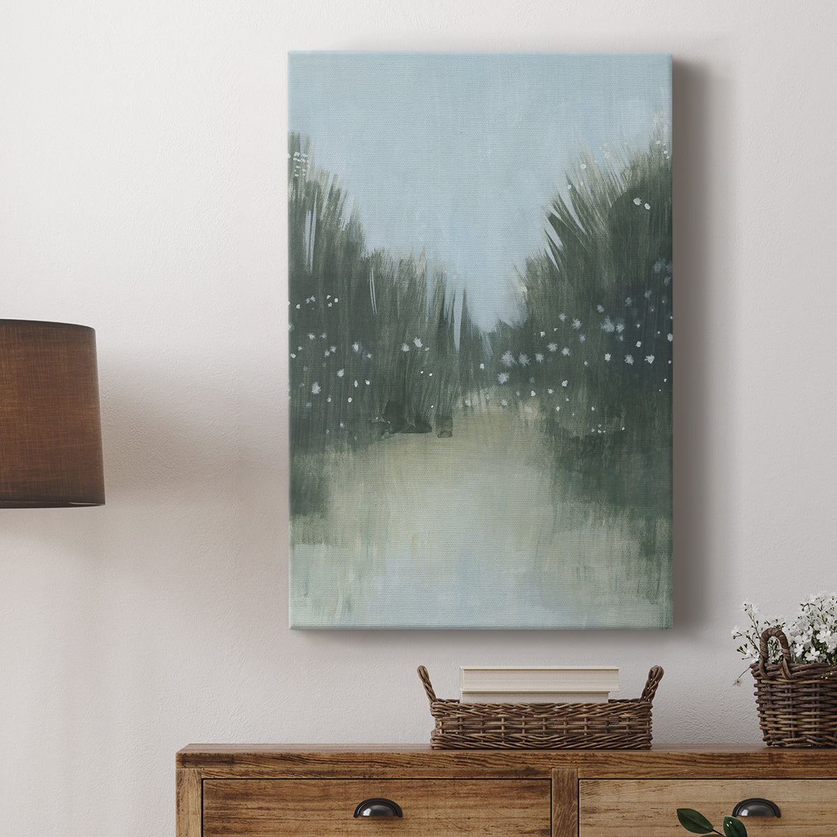 Marsh Morning Fog I - Canvas Art Print