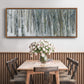 Banff Birch Grove - Floater Framed Canvas Print