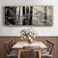 Misty Forest - Floater Framed Canvas Print