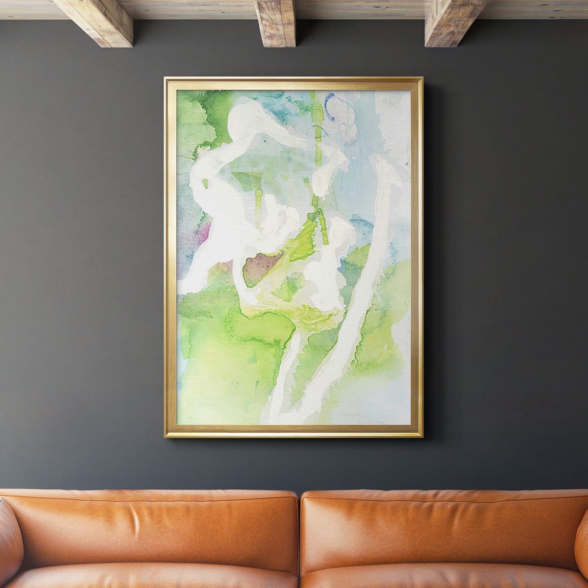 Rising Above II - Modern Framed Canvas Print