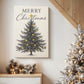Pearled Blessing of Fir - Canvas Art Print