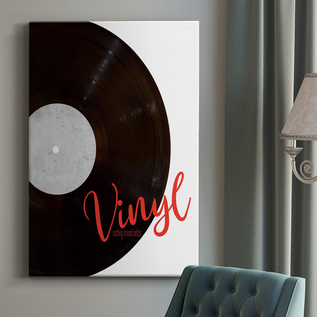 Vinyl Premium Gallery Wrapped Canvas - Ready to Hang