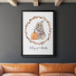 Harvest Home Bunny - Modern Framed Canvas Print