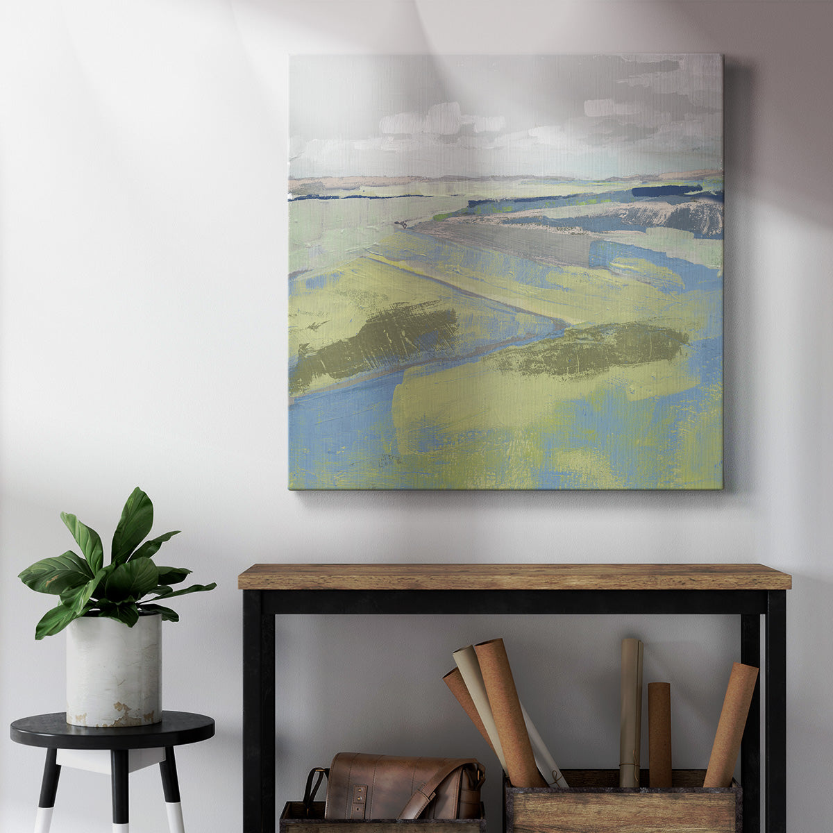 Pastel Prairie II - Canvas Art Print