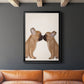 French Kiss Close Up I - Modern Framed Canvas Print