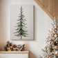 Silver Snow Blessing - Canvas Art Print