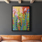 Bold Bright & Wild II - Modern Framed Canvas Print