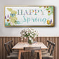 Happy Spring - Floater Framed Canvas Print