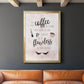 May Your Coffee Be Strong - Modern Framed Canvas Print