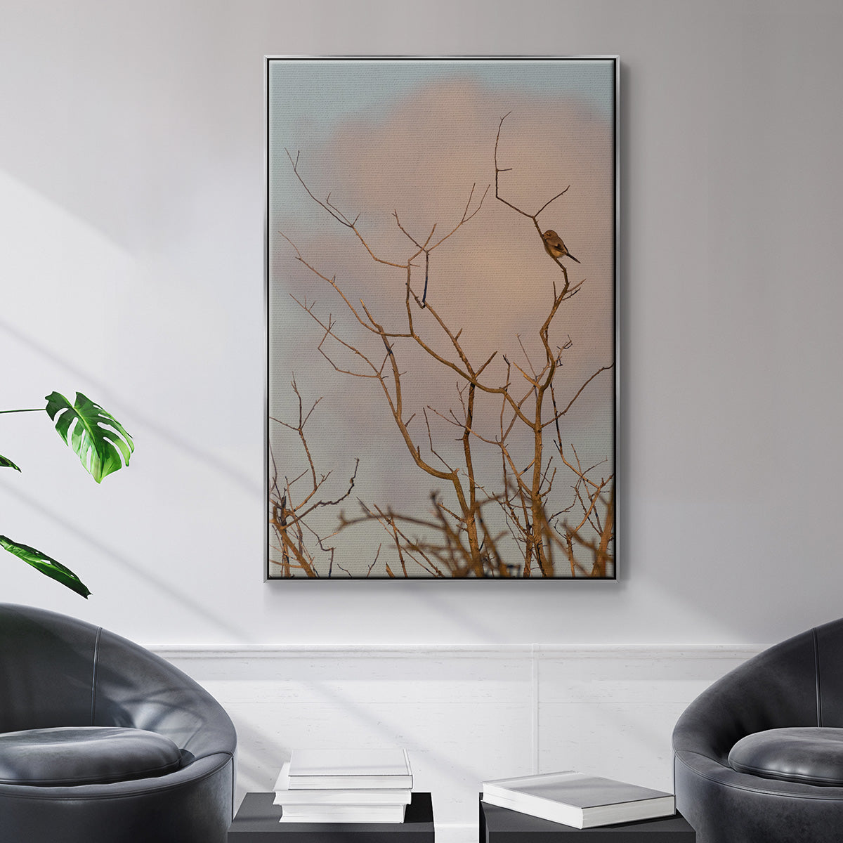 At Dawn - Floater Framed Canvas Print