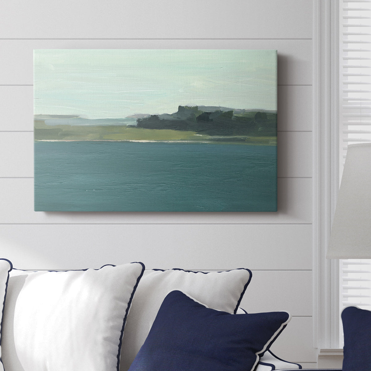 Calming Lake View II - Canvas Art Print