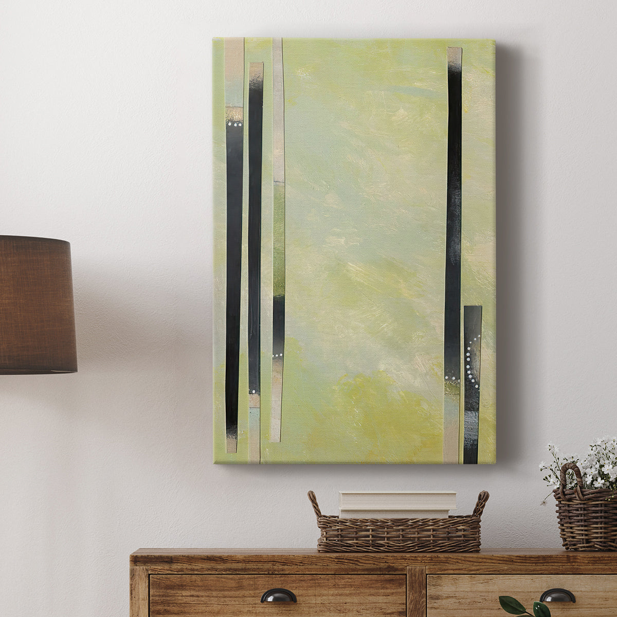 Neutral Assemblage II - Canvas Art Print