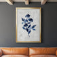 Wild Indigo I - Modern Framed Canvas Print