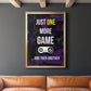 Gamer at Play II - Modern Framed Canvas Print