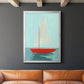 Small Sail II - Modern Framed Canvas Print