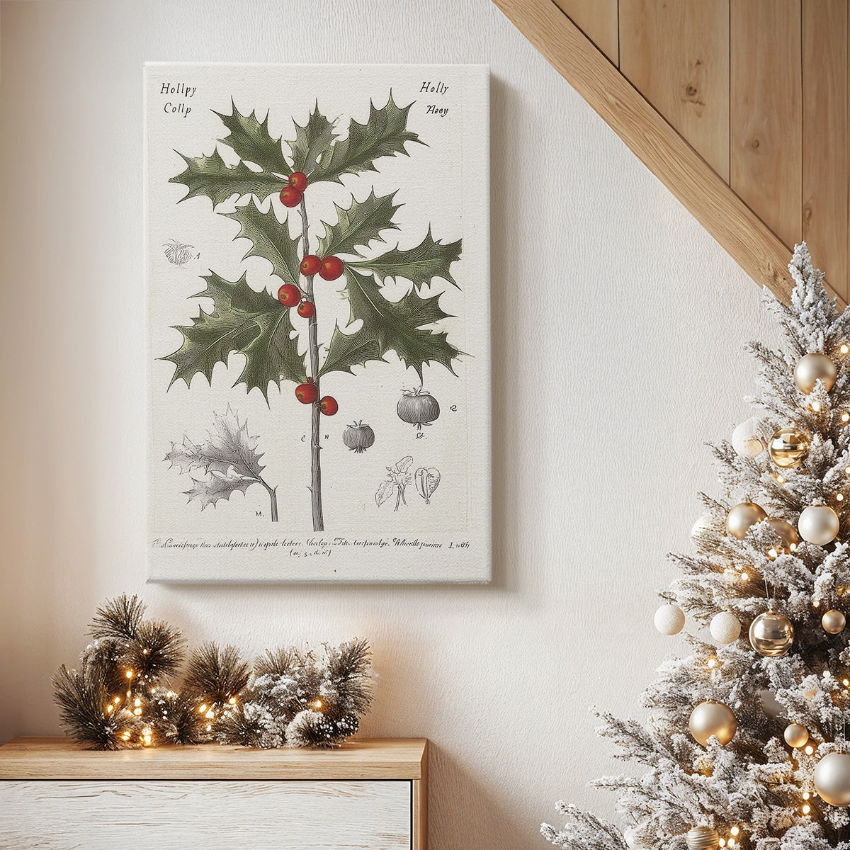 Silver Serenade of Dawn - Canvas Art Print