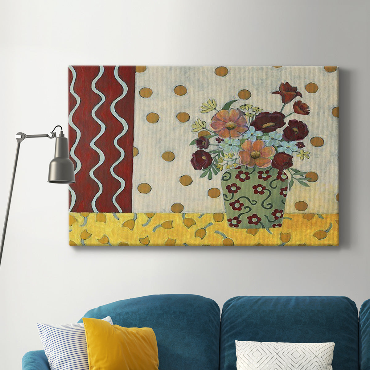 Flowerscape II - Canvas Art Print