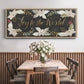 Gilded Christmas Collection D - Floater Framed Canvas Print