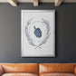 Hanukkah Dreidel - Modern Framed Canvas Print
