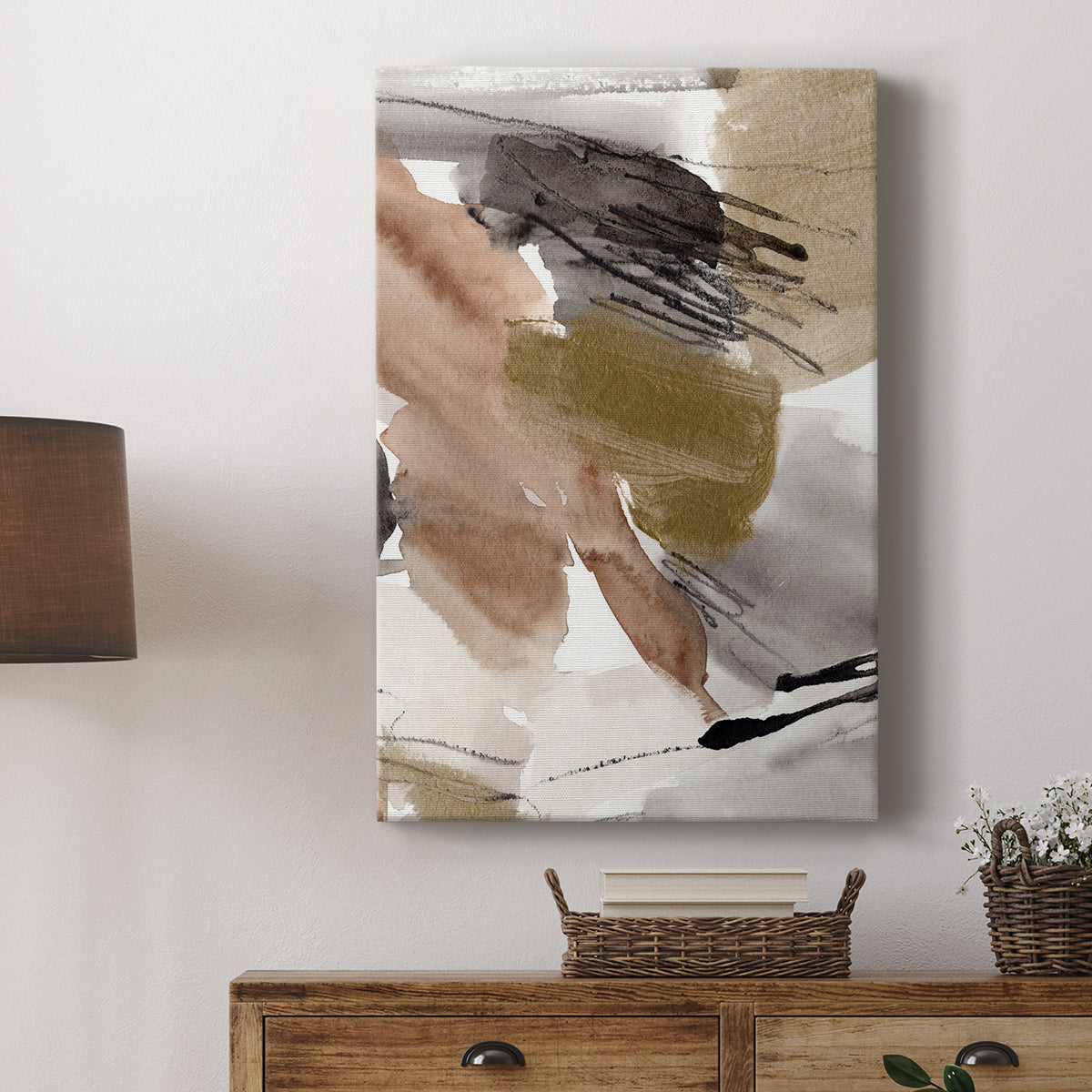 Antique Gold II - Canvas Art Print