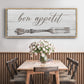 Bon Appetit - Floater Framed Canvas Print