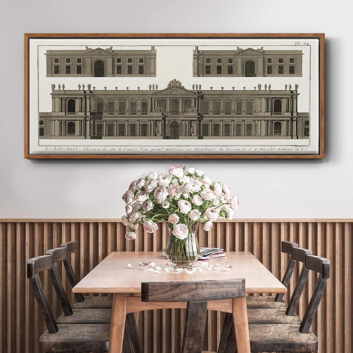 Buildings & Facades I - Floater Framed Canvas Print