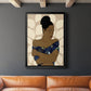 Ethnic Beauty II - Modern Framed Canvas Print