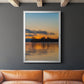 Molten Gold - Modern Framed Canvas Print