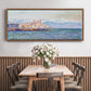 The Old Fort at Antibes, 1888 - Floater Framed Canvas Print