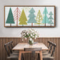 Modern Holiday Collection D - Floater Framed Canvas Print