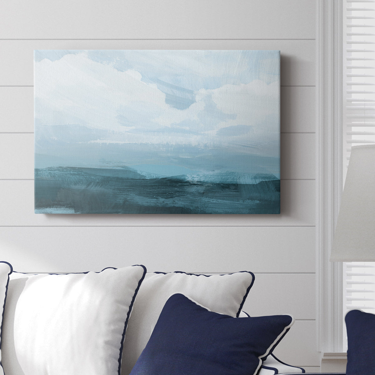Azure Rising III - Canvas Art Print