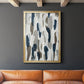 River's Run - Modern Framed Canvas Print
