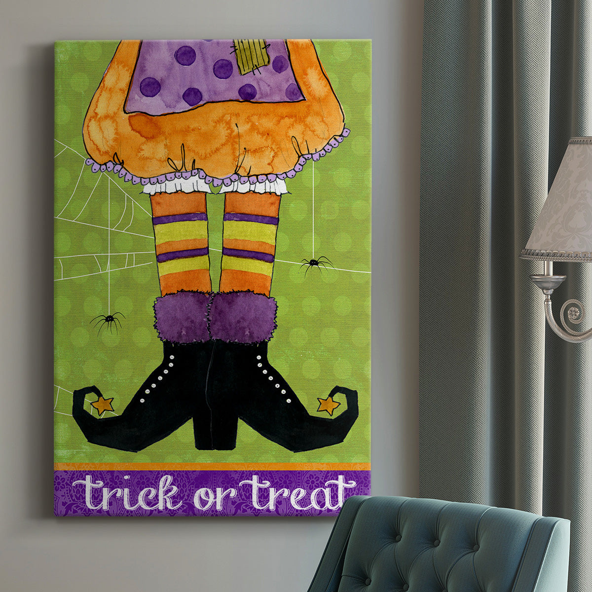 Trick or Treat Premium Gallery Wrapped Canvas - Ready to Hang