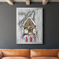 Winter Birds - Modern Framed Canvas Print