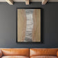 Silver Lake II - Modern Framed Canvas Print