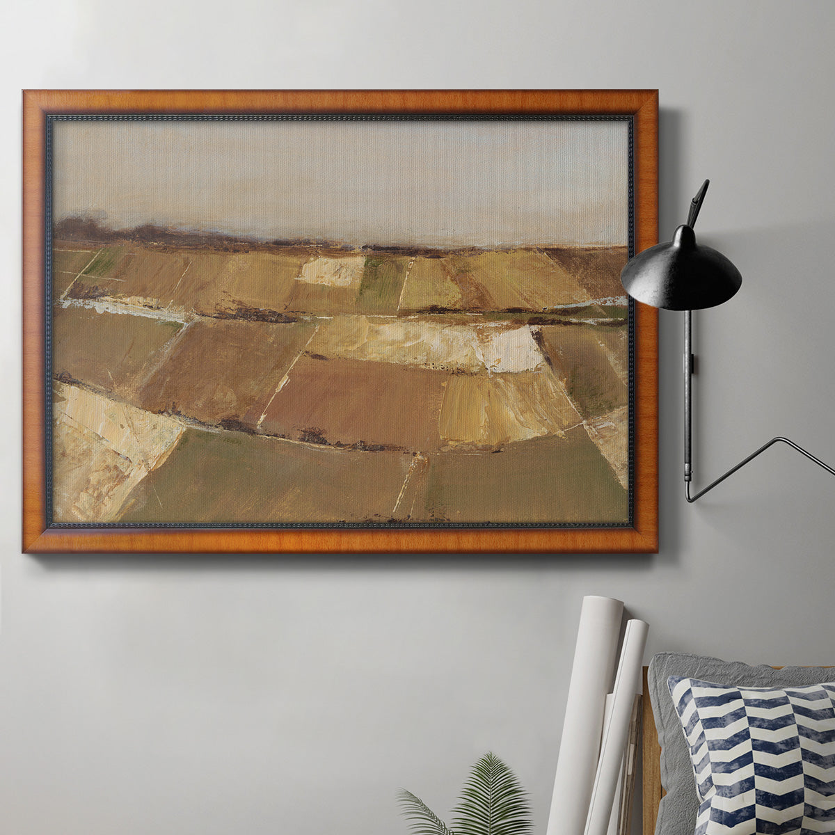 Autumn Pasture I Premium Framed Canvas- Ready to Hang