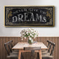 Dreams - Floater Framed Canvas Print