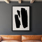 Triple Block Print II - Modern Framed Canvas Print