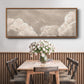 Painted Clouds II - Floater Framed Canvas Print