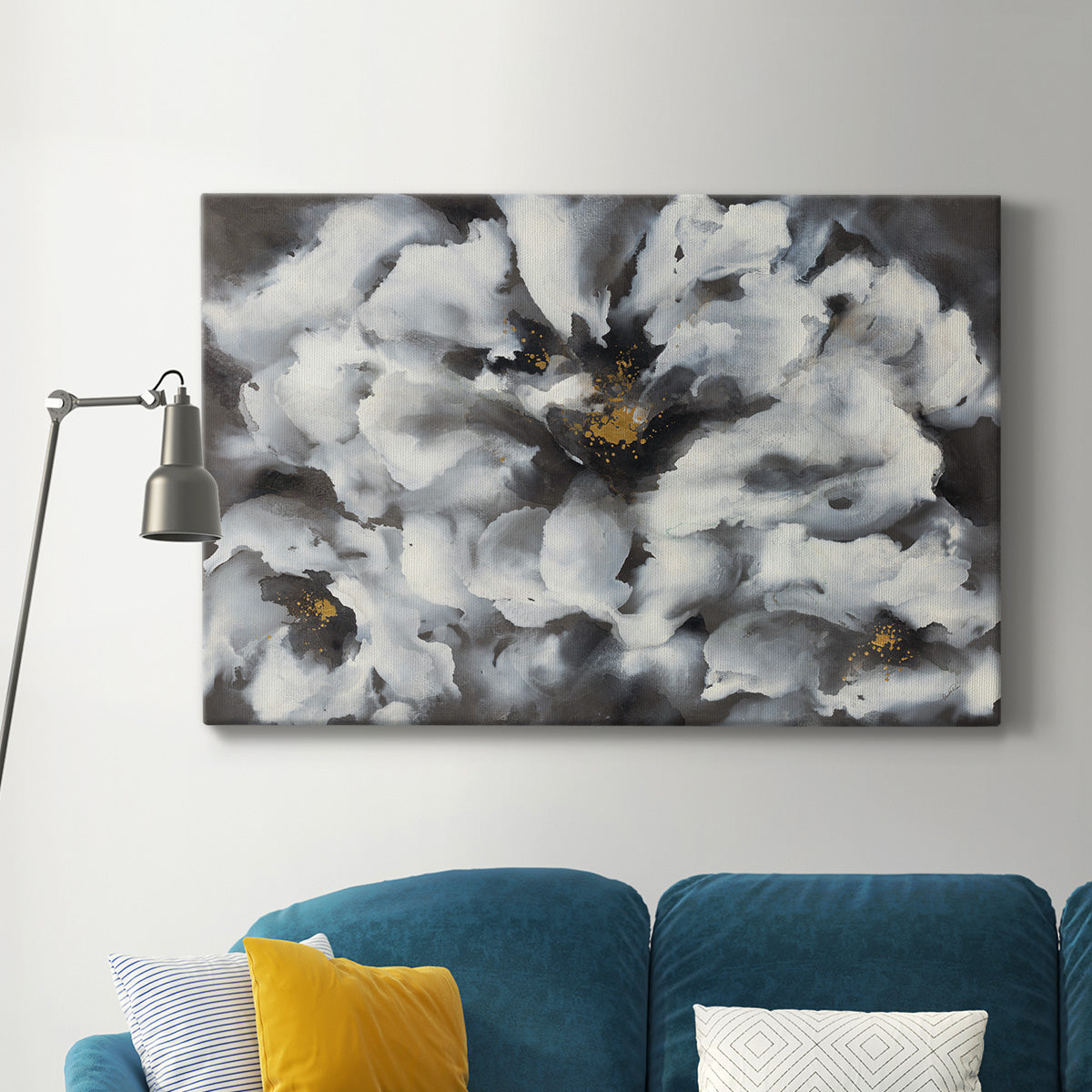 Peonia Premium Gallery Wrapped Canvas - Ready to Hang