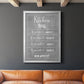 Bon Appetit - Modern Framed Canvas Print