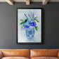 Blue Bouquet I - Modern Framed Canvas Print