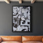Beverlywood City Forms - Modern Framed Canvas Print