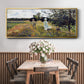 The Promenade Near Argenteuil, 1875 - Floater Framed Canvas Print