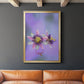 Exotic Flower Burst II - Modern Framed Canvas Print