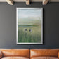 Out to Pasture II - Modern Framed Canvas Print
