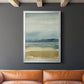 Ochre Outlook I - Modern Framed Canvas Print